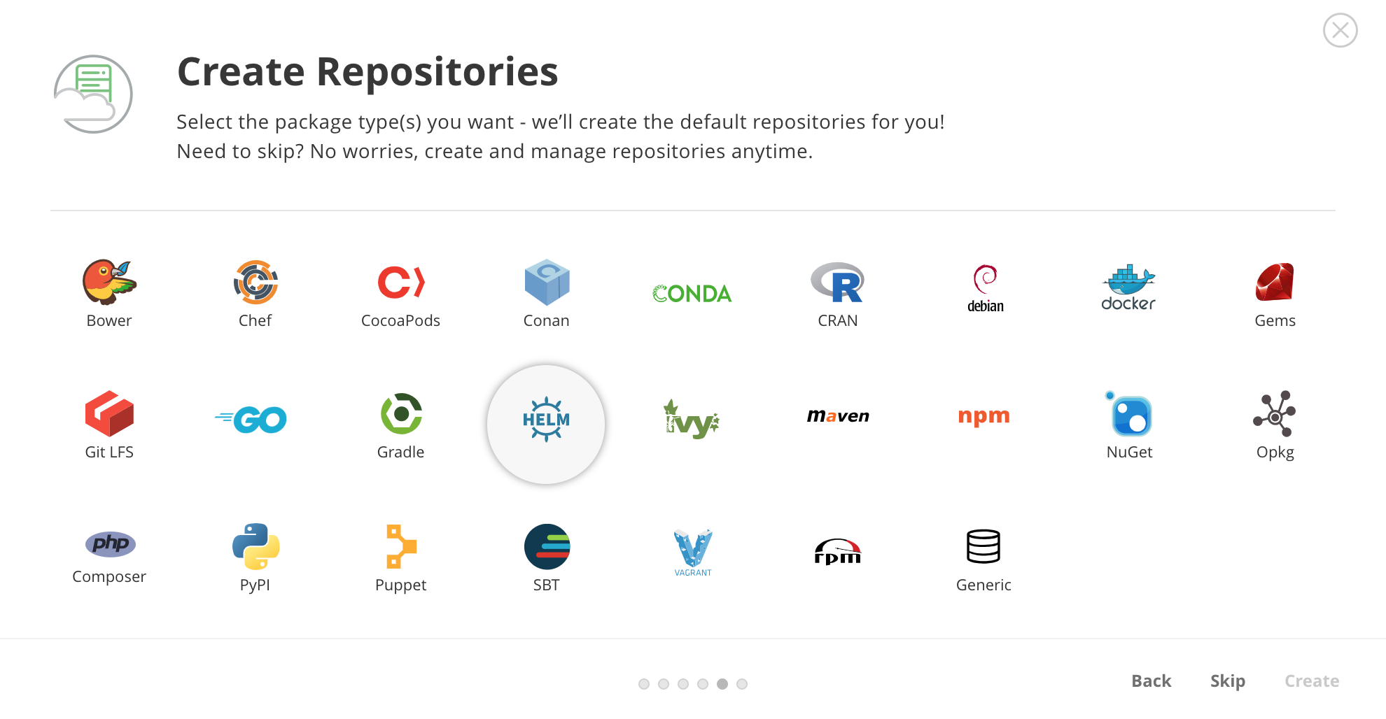 JFrog repository