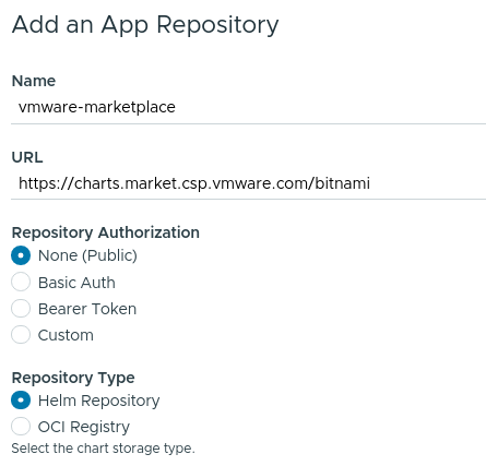 Adding the public repository